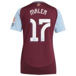 aston villa adidas home shirt 2024-25 – womens with malen 17 cup printing Collection - Official Aston Villa Shirts & Jerseys