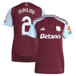 aston villa adidas home shirt 2024-25 – womens with mayling 2 cup printing Collection - Official Aston Villa Shirts & Jerseys