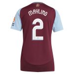 aston villa adidas home shirt 2024-25 – womens with mayling 2 cup printing Collection - Official Aston Villa Shirts & Jerseys