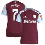 aston villa adidas home shirt 2024-25 – womens with mcginn 7 cup printing Collection - Official Aston Villa Shirts & Jerseys