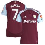 aston villa adidas home shirt 2024-25 – womens with mcginn 7 printing Collection - Official Aston Villa Shirts & Jerseys