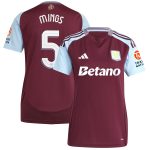aston villa adidas home shirt 2024-25 – womens with mings 5 cup printing Collection - Official Aston Villa Shirts & Jerseys