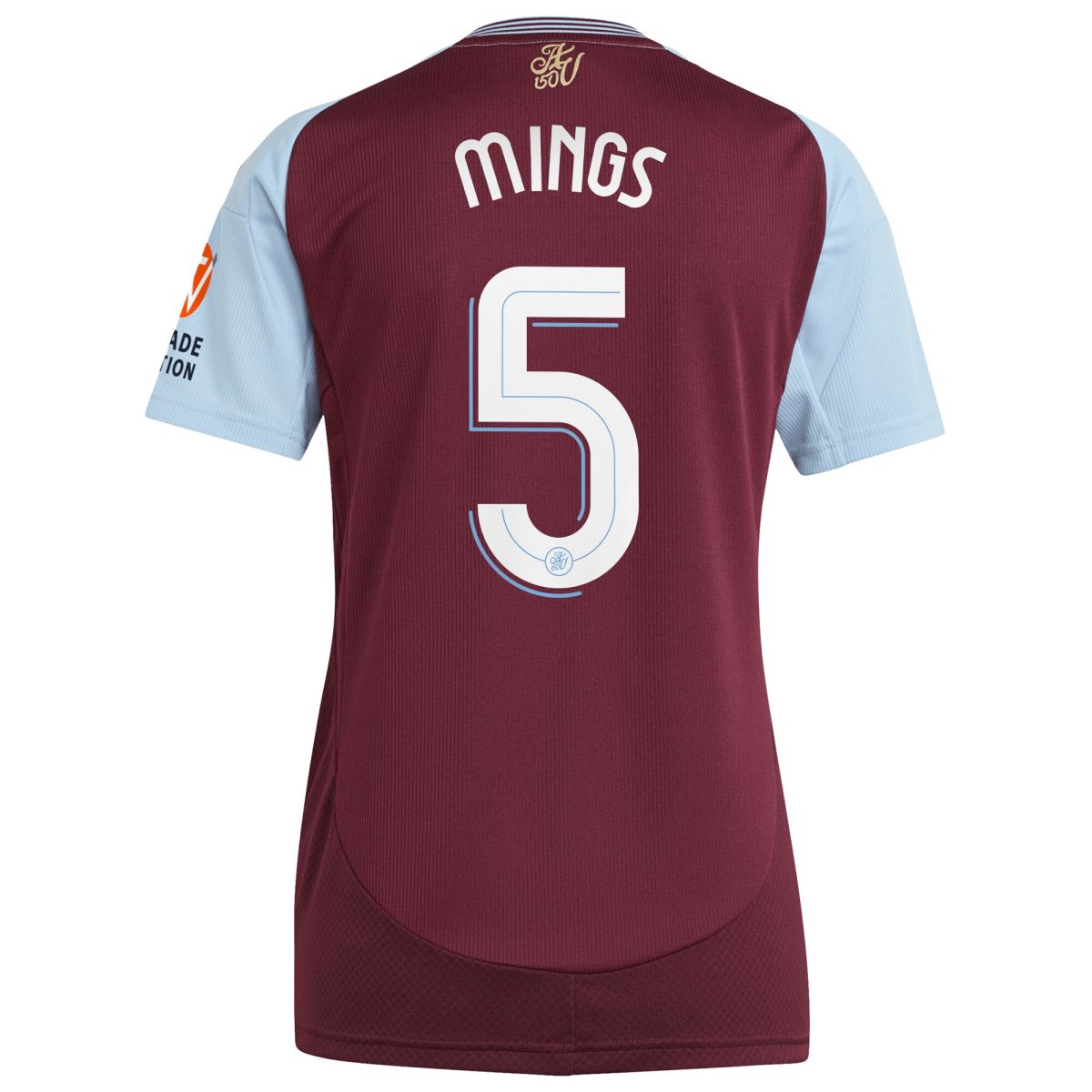 aston villa adidas home shirt 2024-25 – womens with mings 5 cup printing Collection - Official Aston Villa Shirts & Jerseys