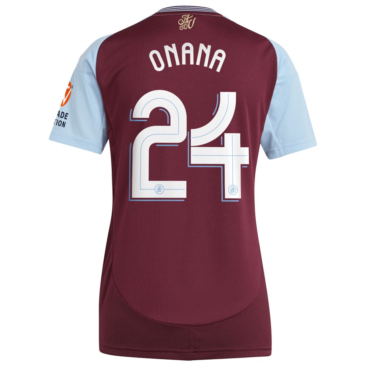 aston villa adidas home shirt 2024-25 – womens with onana 24 cup printing Collection - Official Aston Villa Shirts & Jerseys