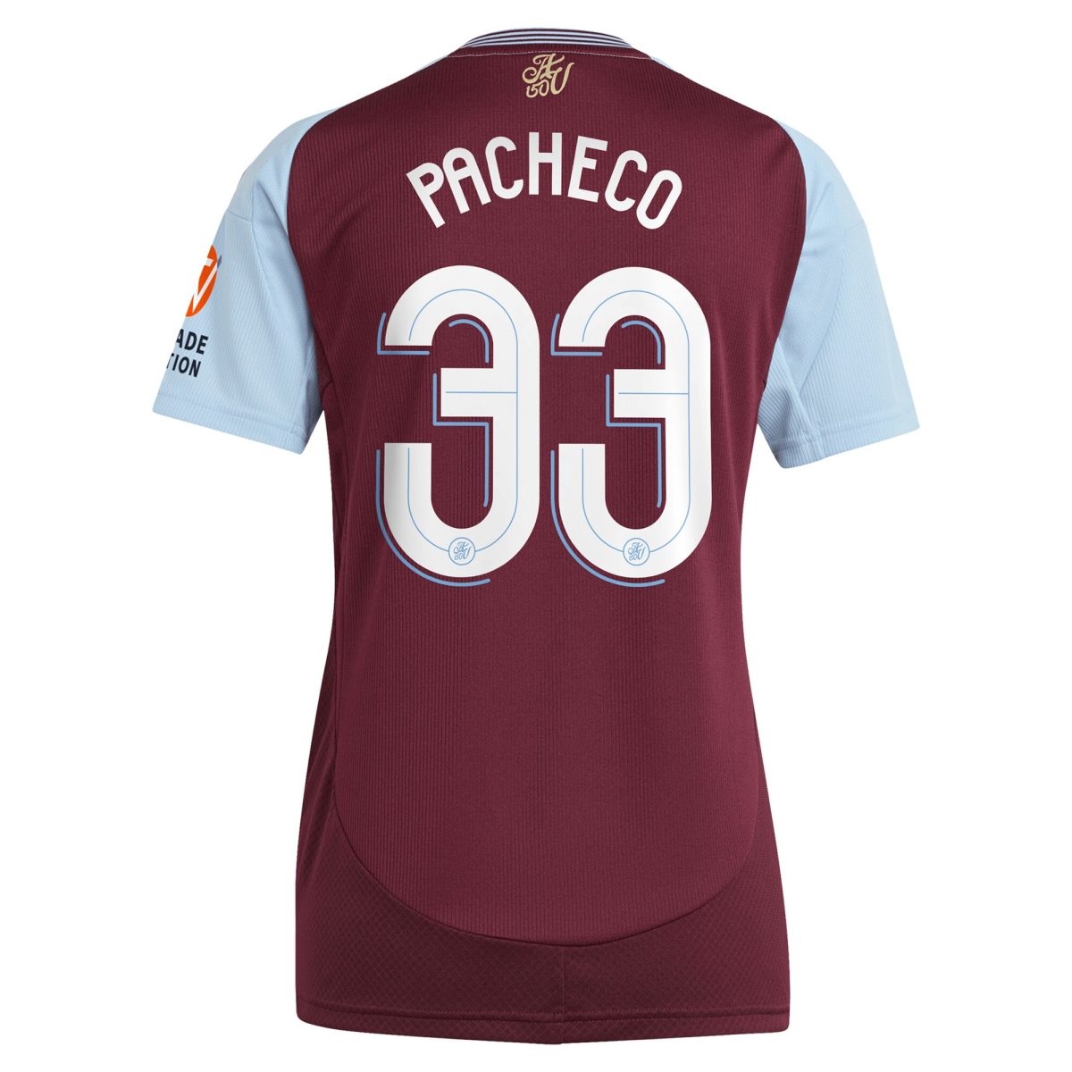 aston villa adidas home shirt 2024-25 – womens with pacheco 33 cup printing Collection - Official Aston Villa Shirts & Jerseys