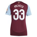 aston villa adidas home shirt 2024-25 – womens with pacheco 33 cup printing Collection - Official Aston Villa Shirts & Jerseys