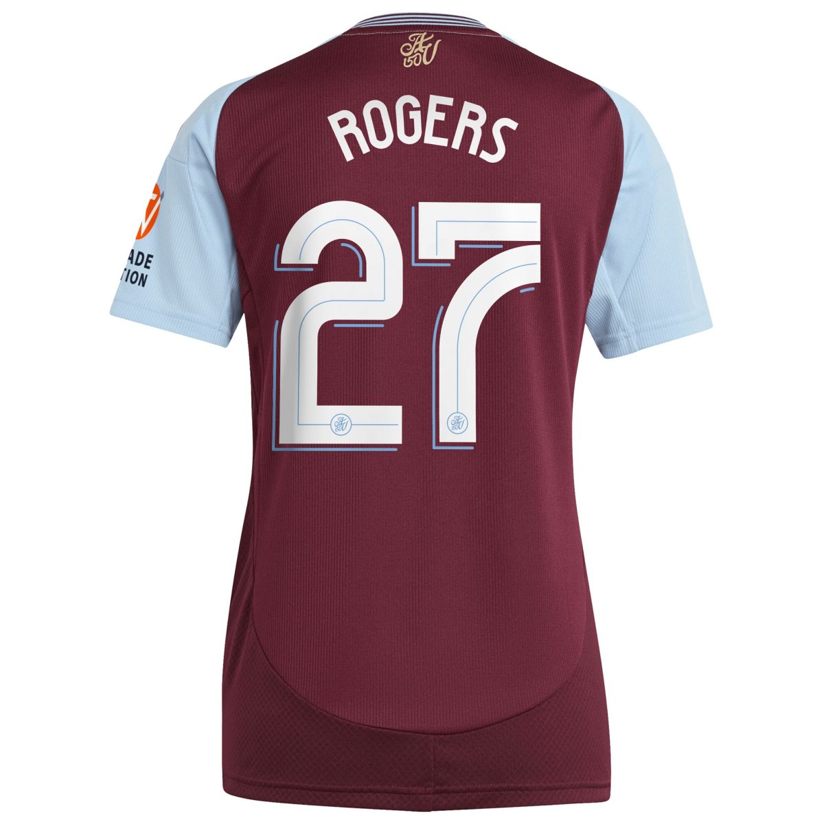 aston villa adidas home shirt 2024-25 – womens with rogers 27 cup printing Collection - Official Aston Villa Shirts & Jerseys