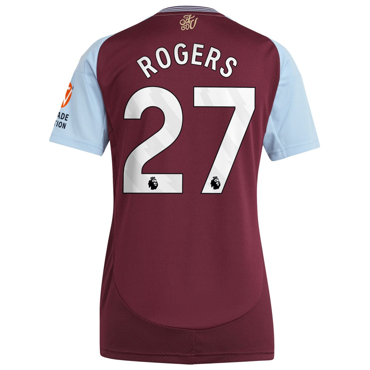 aston villa adidas home shirt 2024-25 – womens with rogers 27 printing Collection - Official Aston Villa Shirts & Jerseys