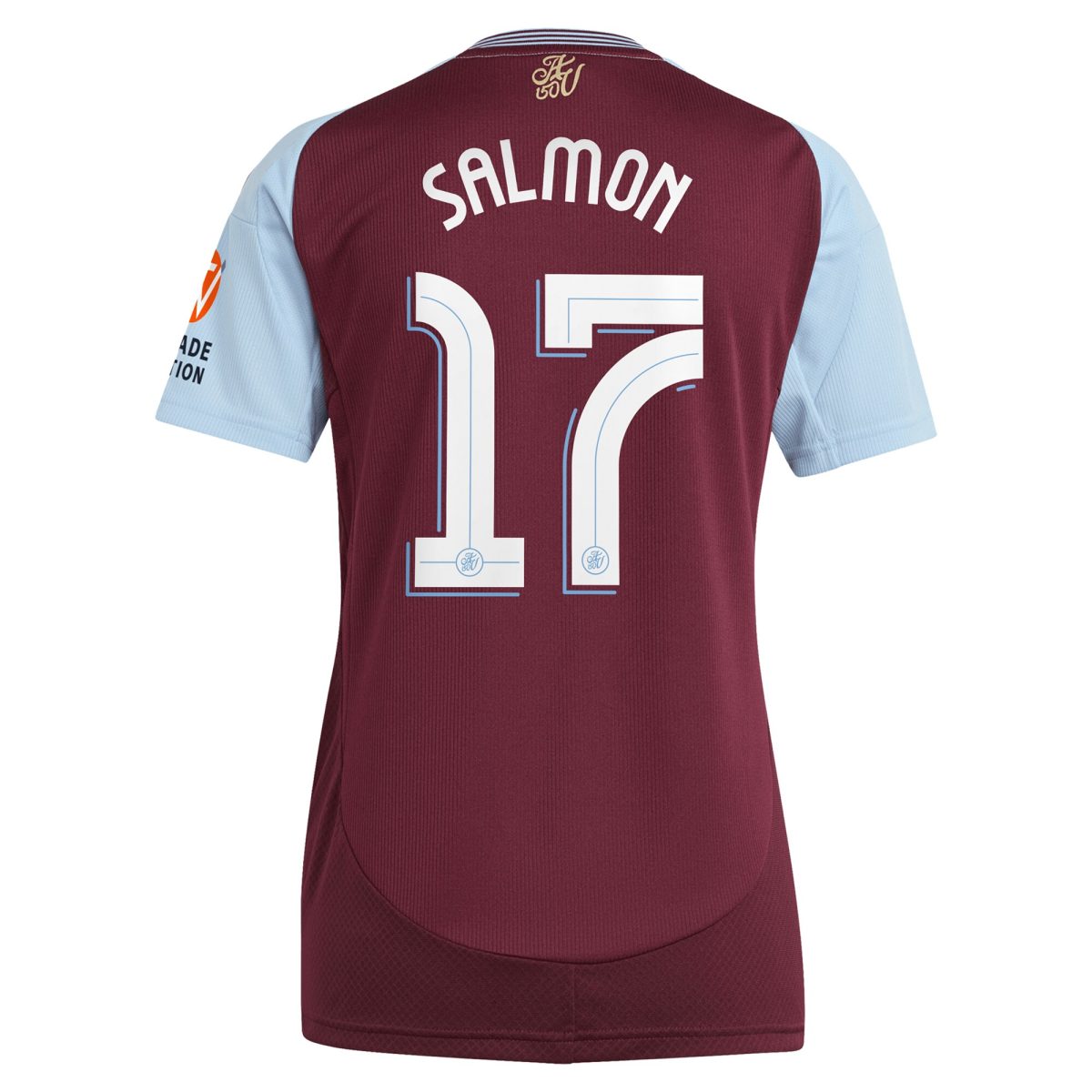 aston villa adidas home shirt 2024-25 – womens with salmon 17 cup printing Collection - Official Aston Villa Shirts & Jerseys
