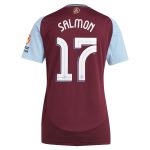aston villa adidas home shirt 2024-25 – womens with salmon 17 cup printing Collection - Official Aston Villa Shirts & Jerseys