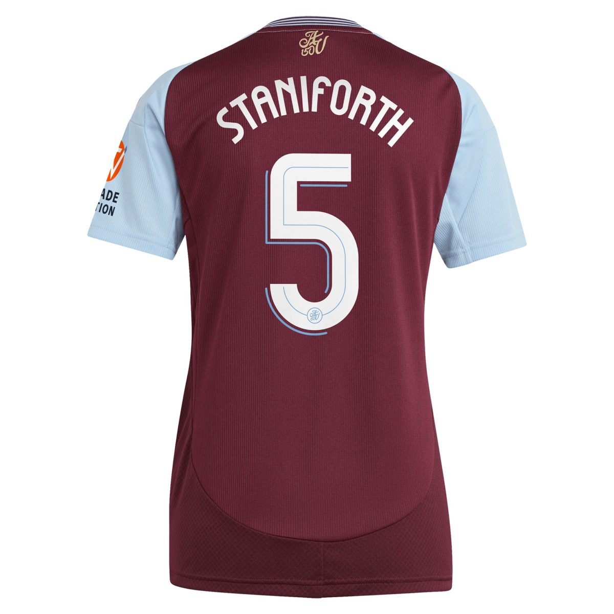 aston villa adidas home shirt 2024-25 – womens with staniforth 5 cup printing Collection - Official Aston Villa Shirts & Jerseys