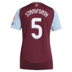 aston villa adidas home shirt 2024-25 – womens with staniforth 5 cup printing Collection - Official Aston Villa Shirts & Jerseys