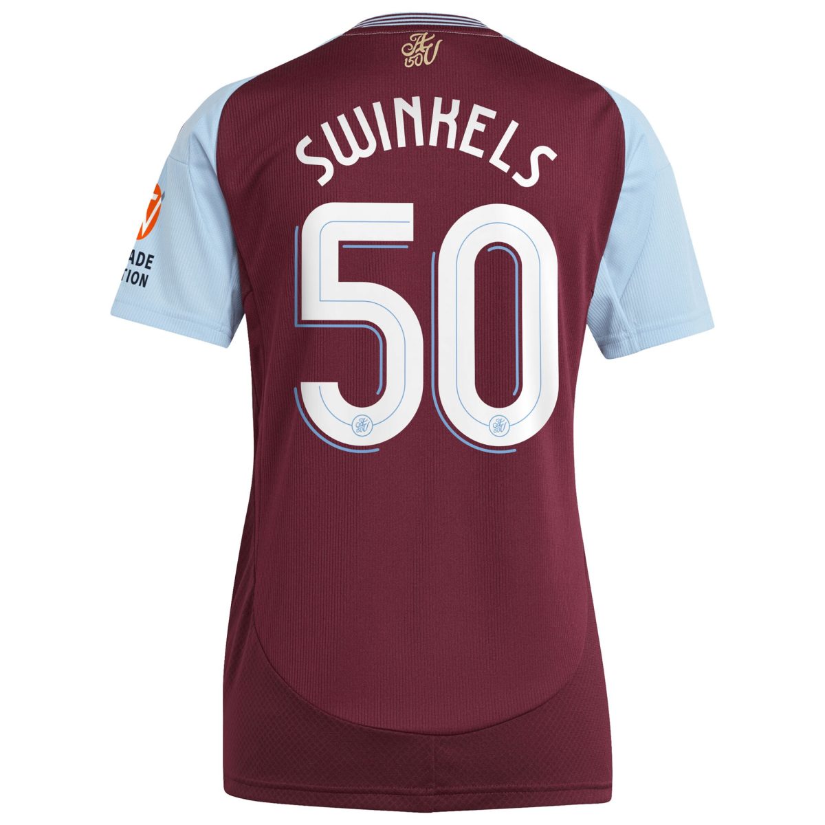 aston villa adidas home shirt 2024-25 – womens with swinkels 50 cup printing Collection - Official Aston Villa Shirts & Jerseys