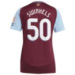 aston villa adidas home shirt 2024-25 – womens with swinkels 50 cup printing Collection - Official Aston Villa Shirts & Jerseys