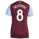 aston villa adidas home shirt 2024-25 – womens with tielemans 8 cup printing Collection - Official Aston Villa Shirts & Jerseys
