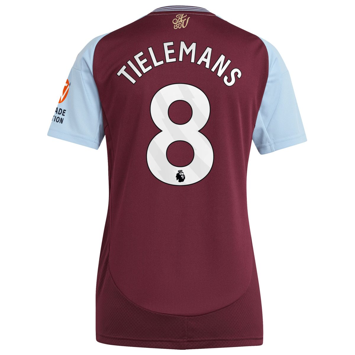 aston villa adidas home shirt 2024-25 – womens with tielemans 8 printing Collection - Official Aston Villa Shirts & Jerseys