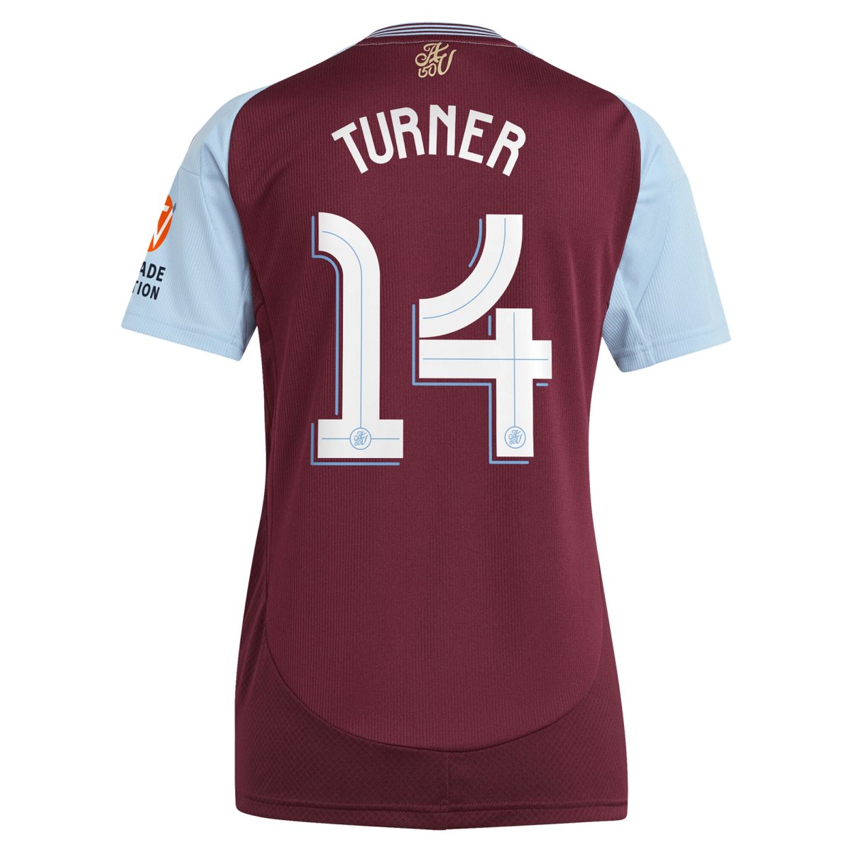aston villa adidas home shirt 2024-25 – womens with turner 14 cup printing Collection - Official Aston Villa Shirts & Jerseys