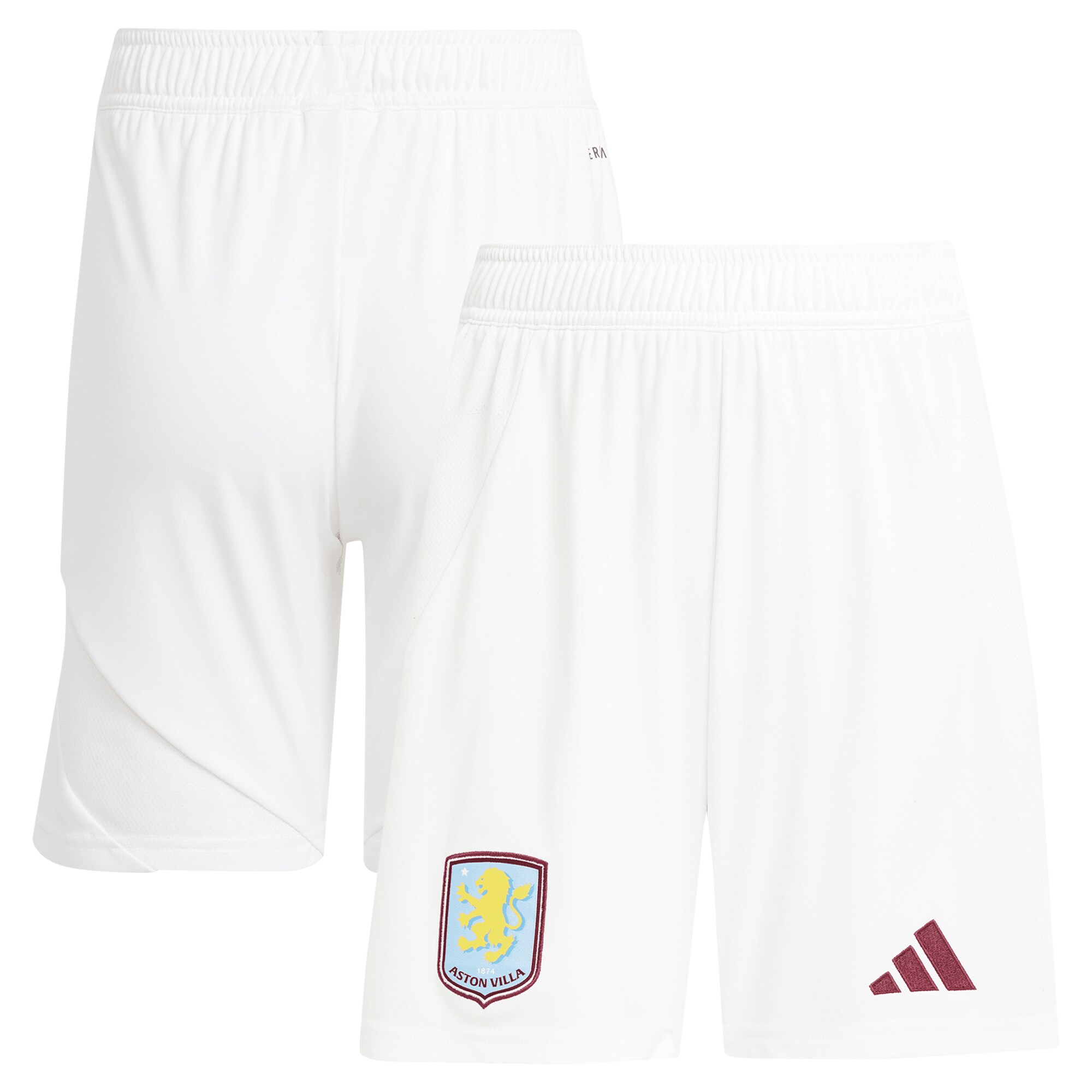 aston villa adidas home shorts 2024-25 – kids with custom printing Collection - Official Aston Villa Shirts & Jerseys