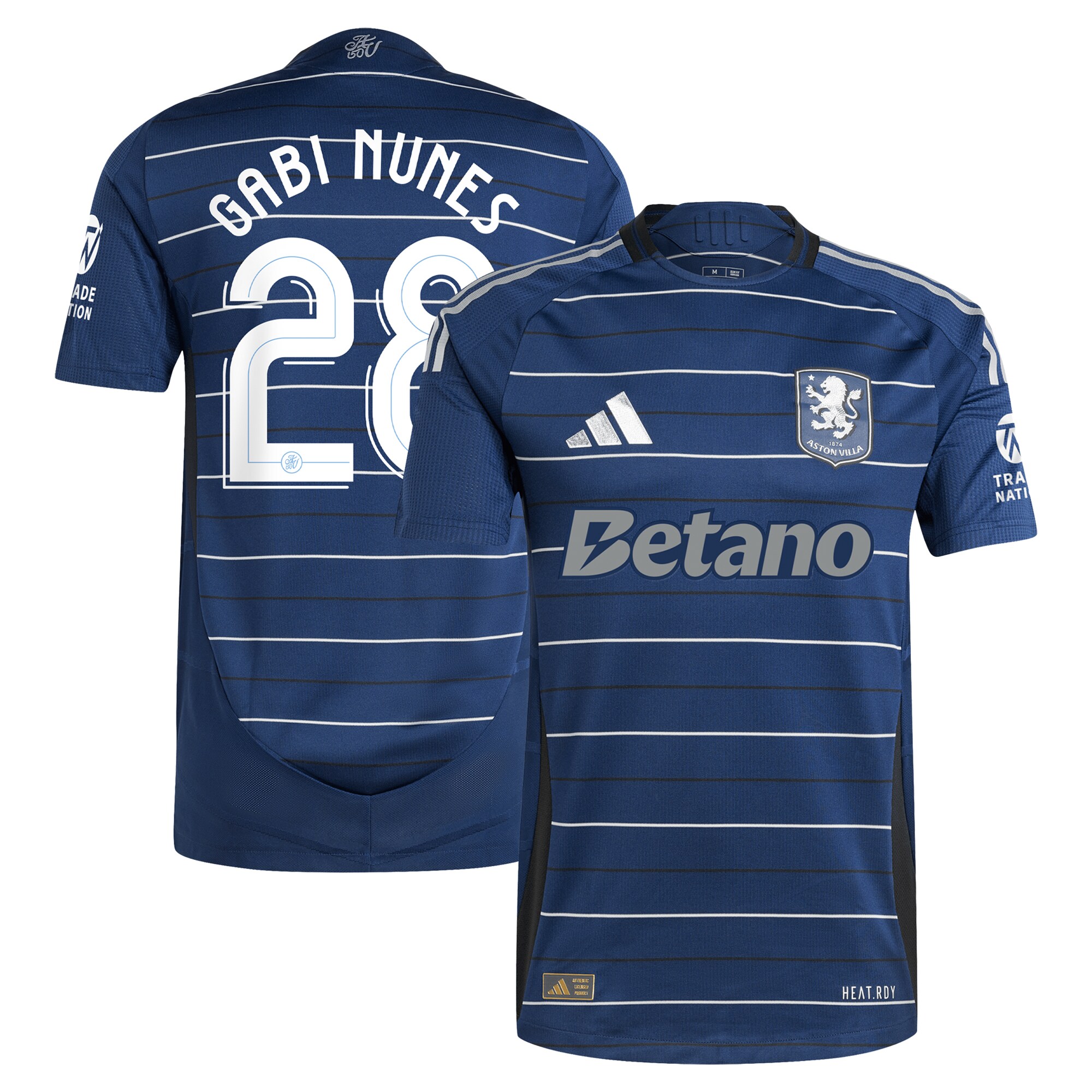 aston villa adidas third authentic shirt 2024-25 with gabi nunes 28 cup printing Collection - Official Aston Villa Shirts & Jerseys