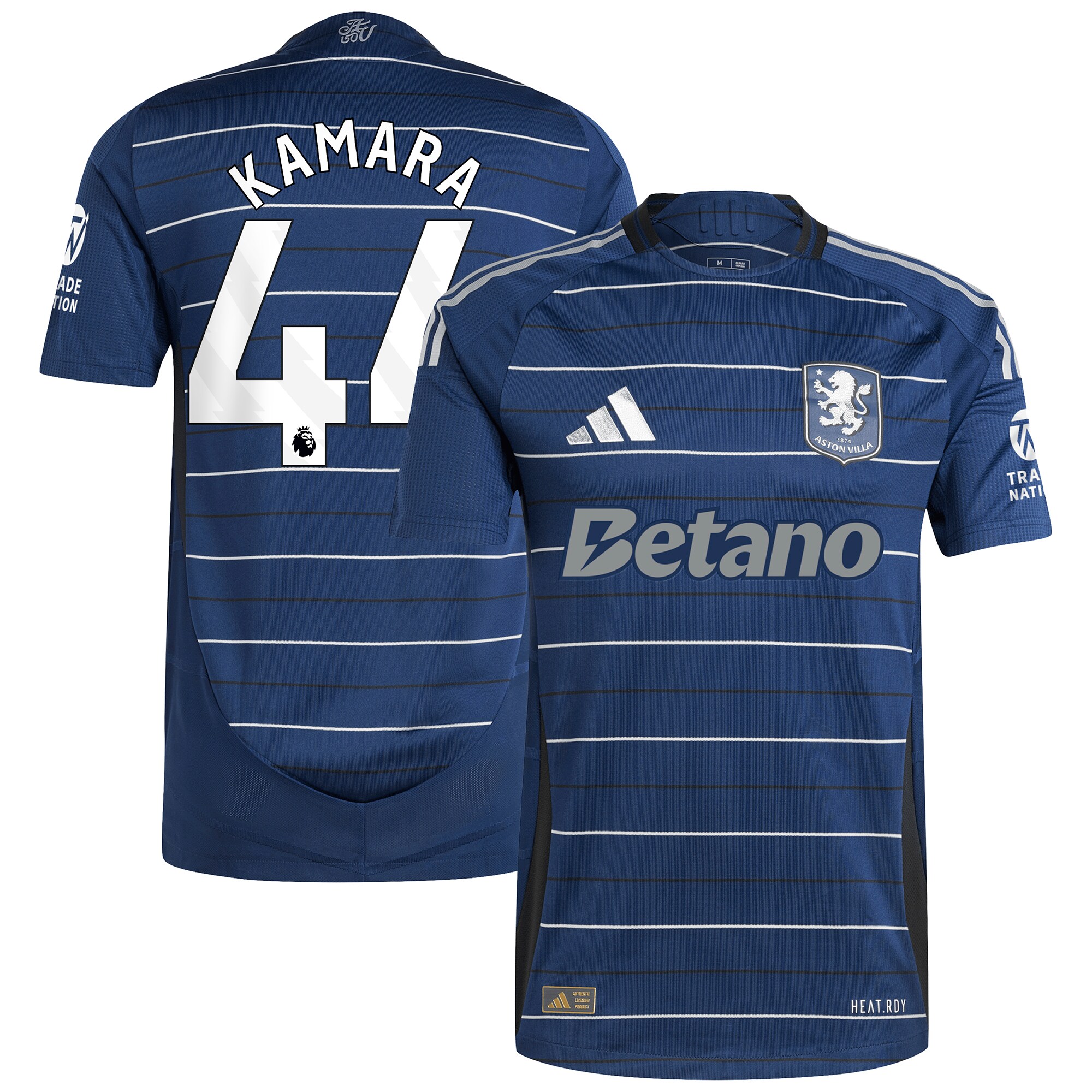 aston villa adidas third authentic shirt 2024-25 with kamara 44 printing Collection - Official Aston Villa Shirts & Jerseys