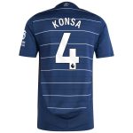 aston villa adidas third authentic shirt 2024-25 with konsa 4 printing Collection - Official Aston Villa Shirts & Jerseys