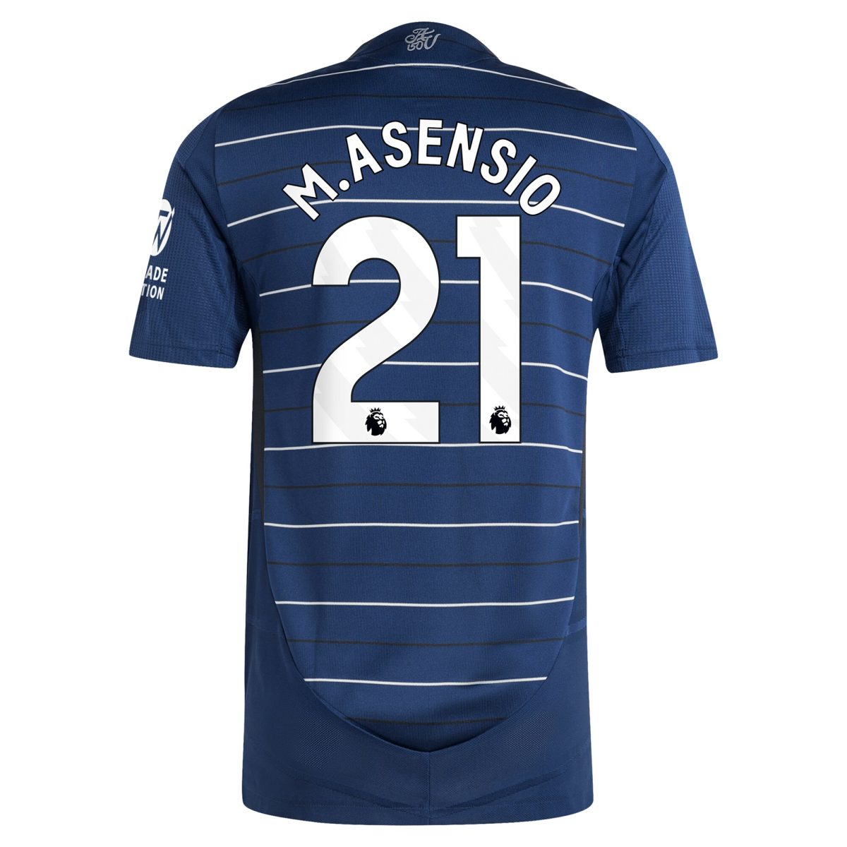 aston villa adidas third authentic shirt 2024-25 with m.asensio 21 printing Collection - Official Aston Villa Shirts & Jerseys