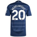 aston villa adidas third authentic shirt 2024-25 with nedeljković 20 printing Collection - Official Aston Villa Shirts & Jerseys