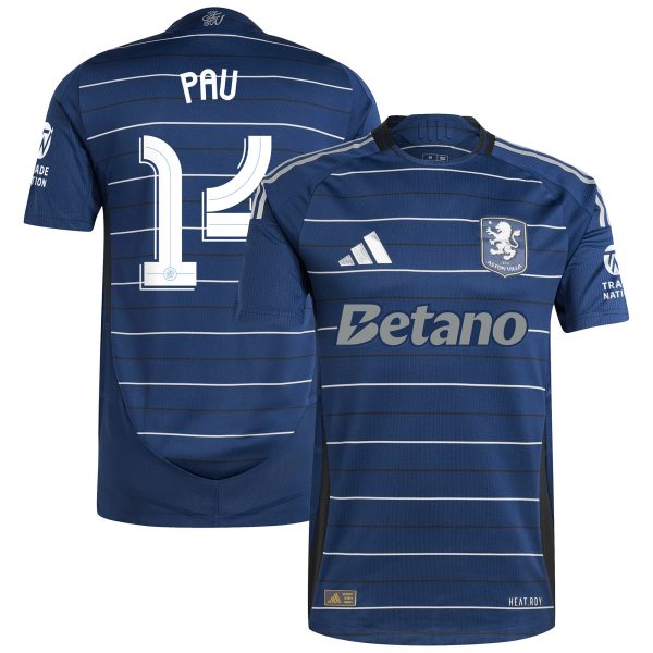 aston villa adidas third authentic shirt 2024-25 with pau 14 cup printing Collection - Official Aston Villa Shirts & Jerseys