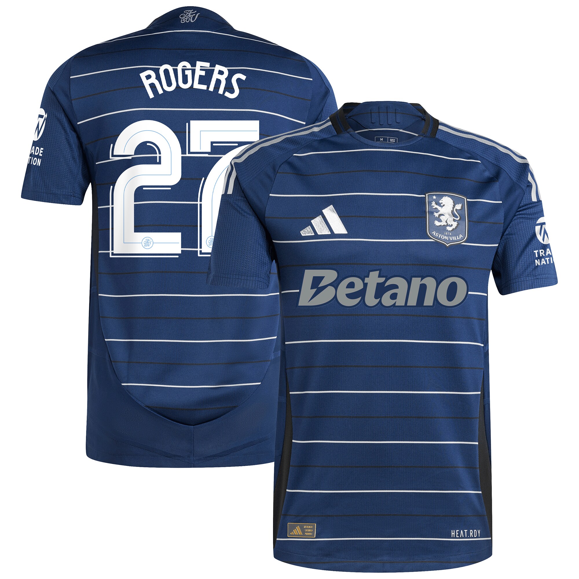 aston villa adidas third authentic shirt 2024-25 with rogers 27 cup printing Collection - Official Aston Villa Shirts & Jerseys