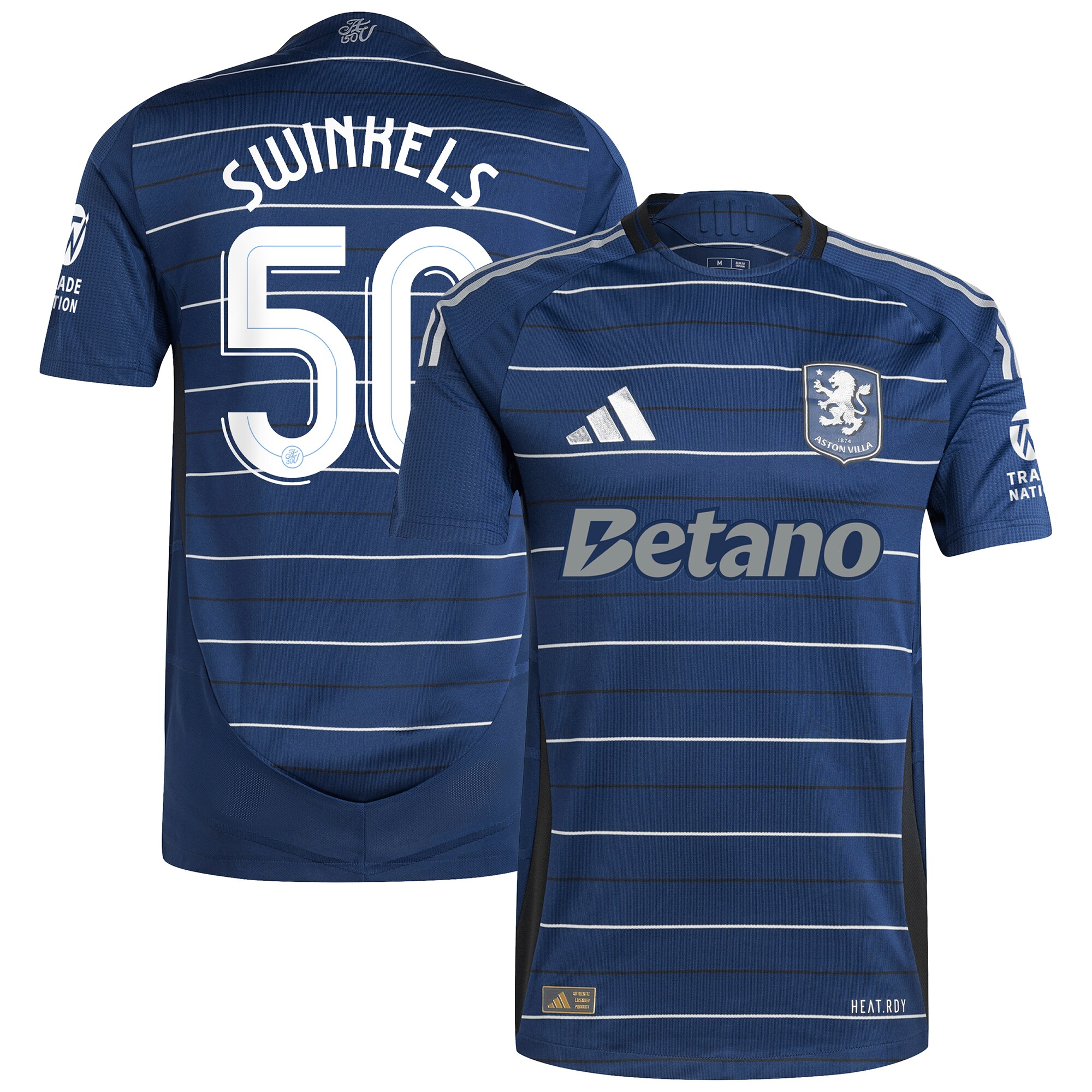 aston villa adidas third authentic shirt 2024-25 with swinkels 50 cup printing Collection - Official Aston Villa Shirts & Jerseys