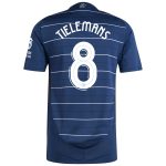 aston villa adidas third authentic shirt 2024-25 with tielemans 8 cup printing Collection - Official Aston Villa Shirts & Jerseys