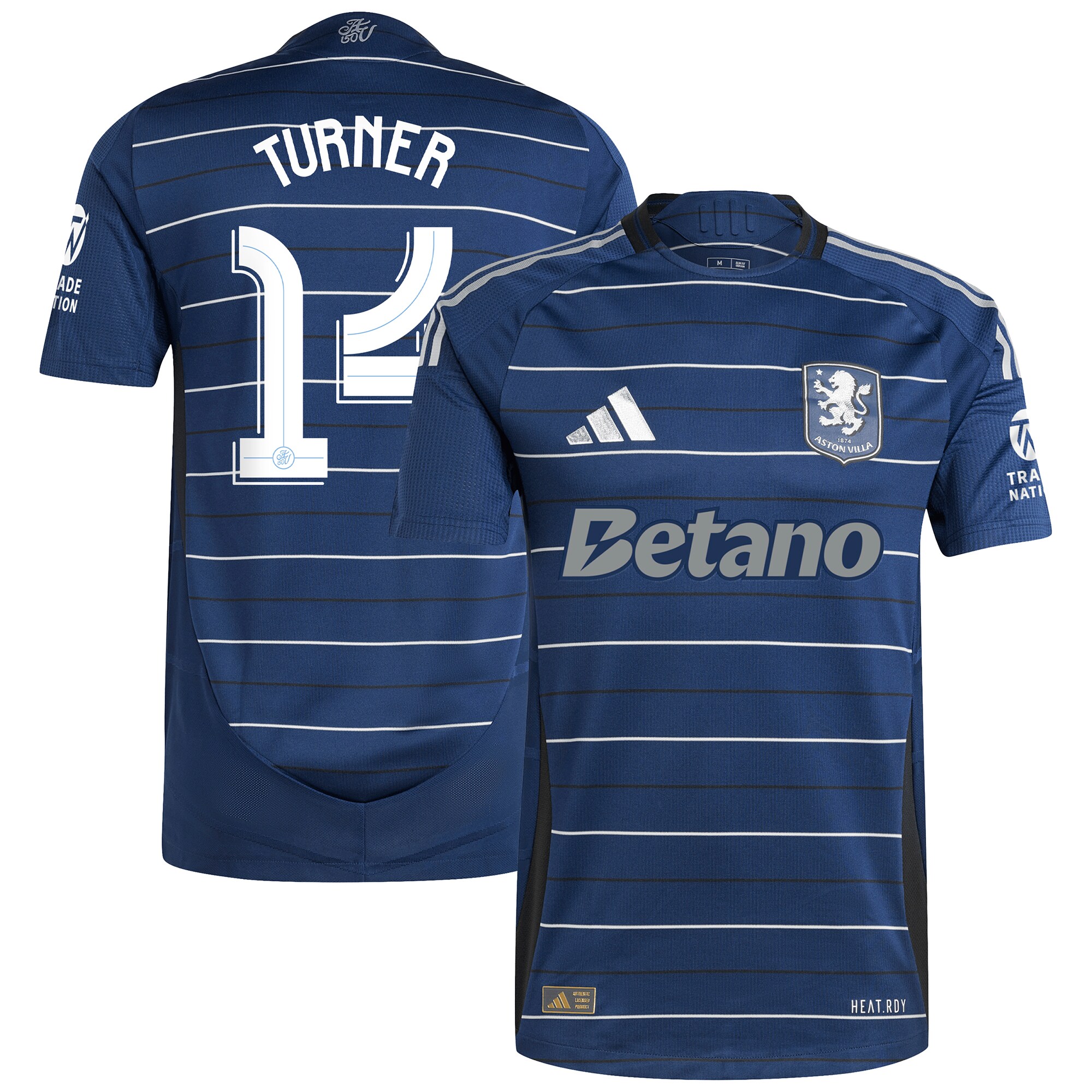 aston villa adidas third authentic shirt 2024-25 with turner 14 cup printing Collection - Official Aston Villa Shirts & Jerseys