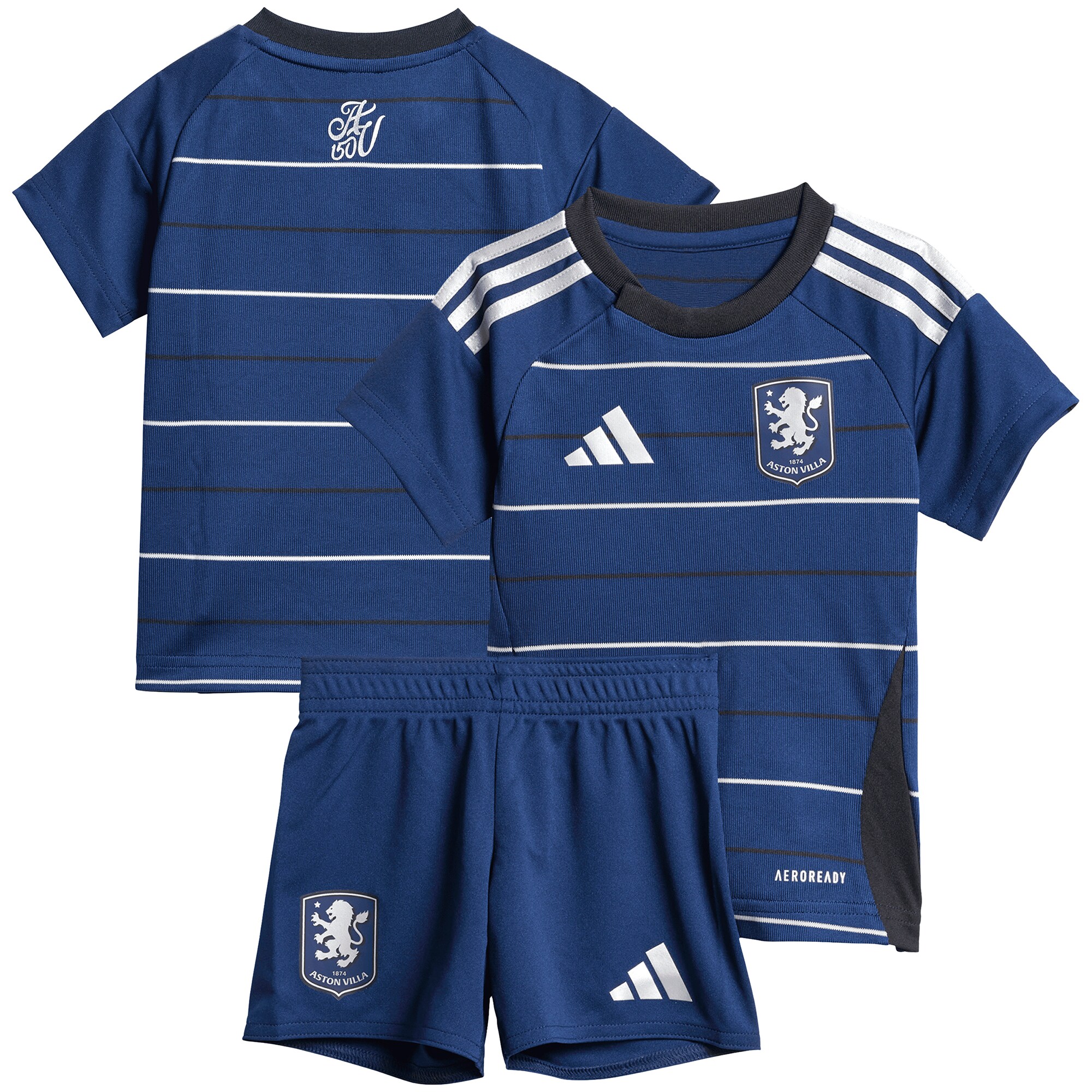 aston villa adidas third baby kit 2024-25 with custom printing Collection - Official Aston Villa Shirts & Jerseys
