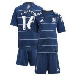 aston villa adidas third minikit 2024-25 with a.garcía 16 printing Collection - Official Aston Villa Shirts & Jerseys