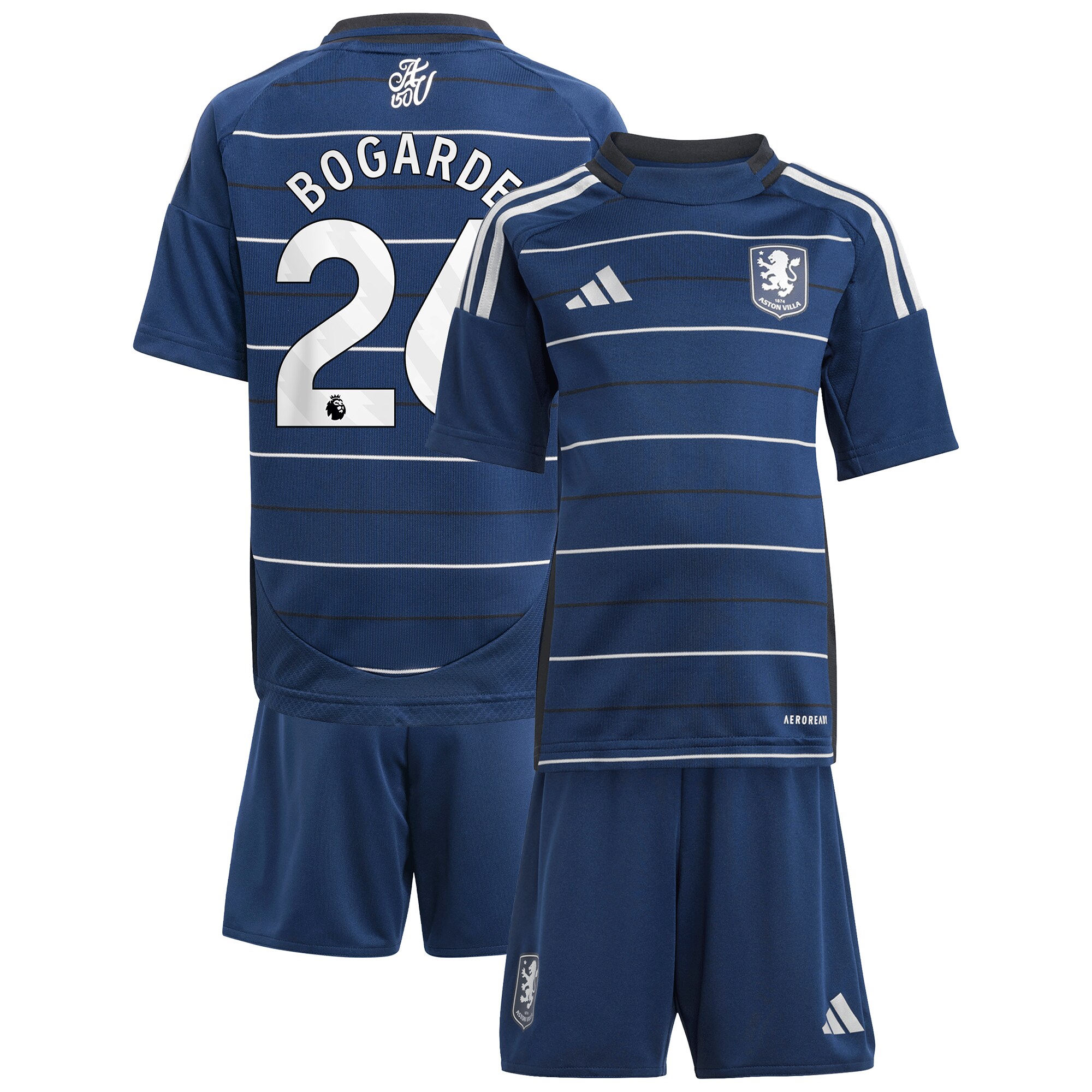 aston villa adidas third minikit 2024-25 with bogarde 26 printing Collection - Official Aston Villa Shirts & Jerseys