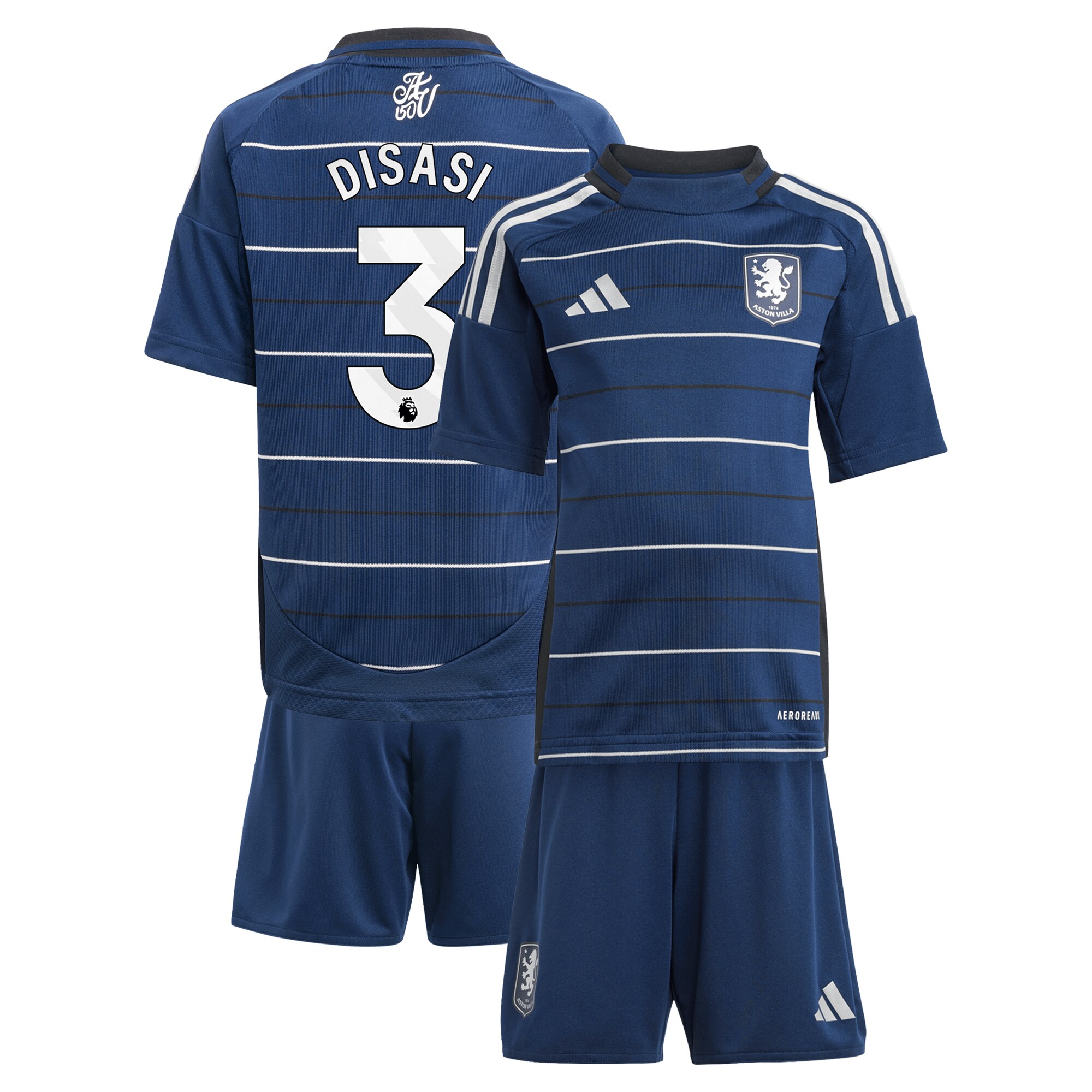aston villa adidas third minikit 2024-25 with disasi 3 printing Collection - Official Aston Villa Shirts & Jerseys