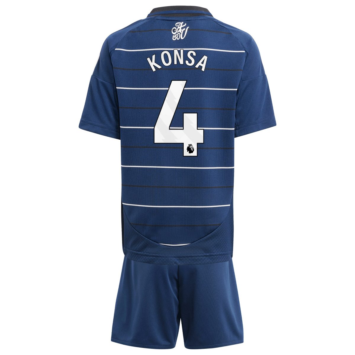 aston villa adidas third minikit 2024-25 with konsa 4 printing Collection - Official Aston Villa Shirts & Jerseys