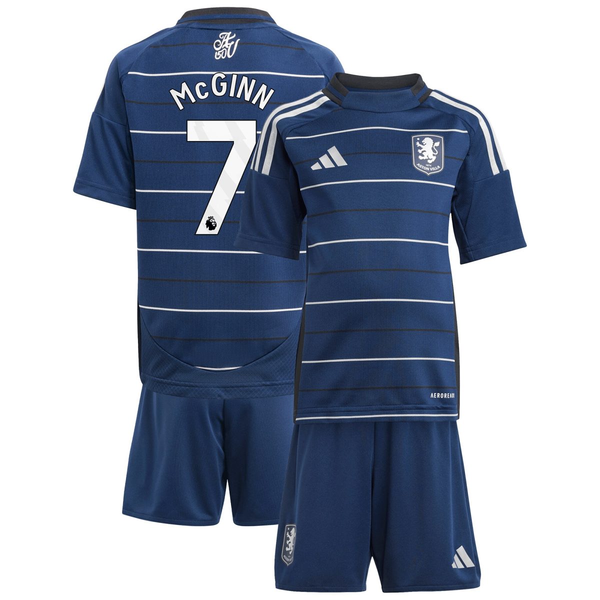 aston villa adidas third minikit 2024-25 with mcginn 7 printing Collection - Official Aston Villa Shirts & Jerseys