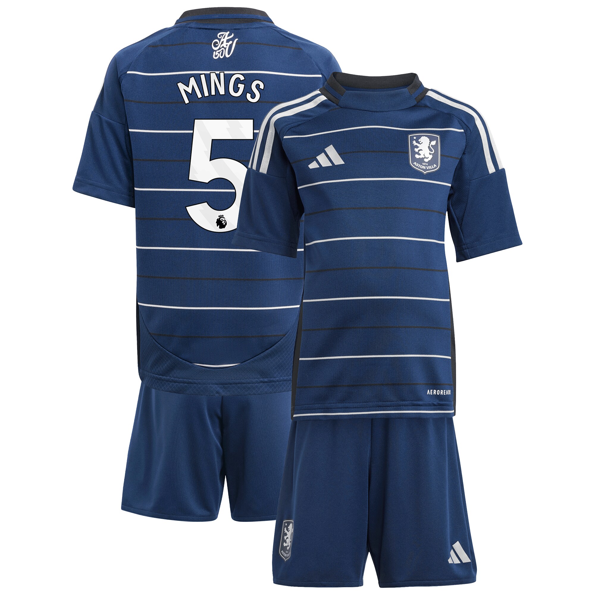 aston villa adidas third minikit 2024-25 with mings 5 printing Collection - Official Aston Villa Shirts & Jerseys