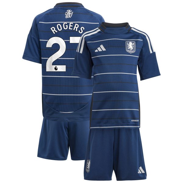 aston villa adidas third minikit 2024-25 with rogers 27 printing Collection - Official Aston Villa Shirts & Jerseys