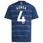 aston villa adidas third shirt 2024-25 – kids with konsa 4 printing Collection - Official Aston Villa Shirts & Jerseys