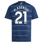 aston villa adidas third shirt 2024-25 – kids with m.asensio 21 printing Collection - Official Aston Villa Shirts & Jerseys