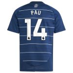 aston villa adidas third shirt 2024-25 – kids with pau 14 printing Collection - Official Aston Villa Shirts & Jerseys