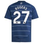 aston villa adidas third shirt 2024-25 – kids with rogers 27 printing Collection - Official Aston Villa Shirts & Jerseys
