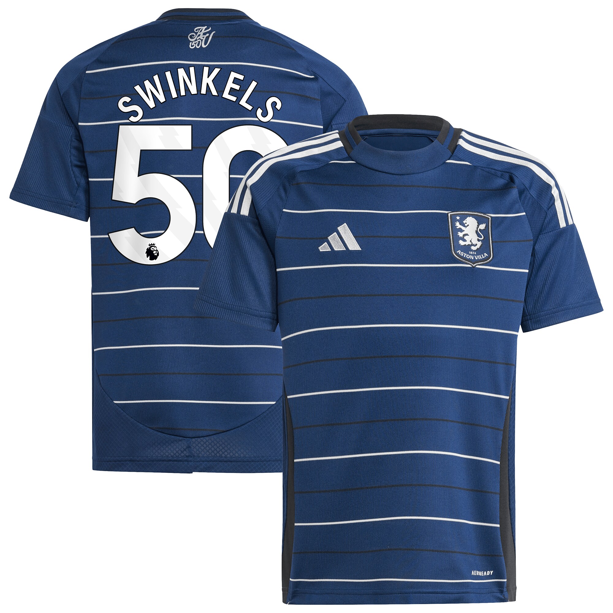 aston villa adidas third shirt 2024-25 – kids with swinkels 50 printing Collection - Official Aston Villa Shirts & Jerseys