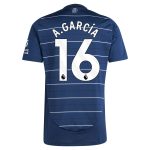 aston villa adidas third shirt 2024-25 with a.garcía 16 printing Collection - Official Aston Villa Shirts & Jerseys