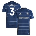 aston villa adidas third shirt 2024-25 with disasi 3 printing Collection - Official Aston Villa Shirts & Jerseys