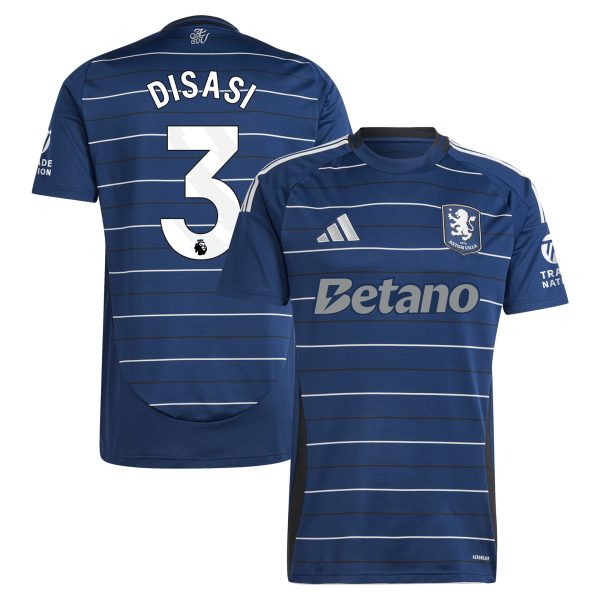 aston villa adidas third shirt 2024-25 with disasi 3 printing Collection - Official Aston Villa Shirts & Jerseys