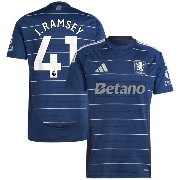 aston villa adidas third shirt 2024-25 with j. ramsey 41 printing Collection - Official Aston Villa Shirts & Jerseys