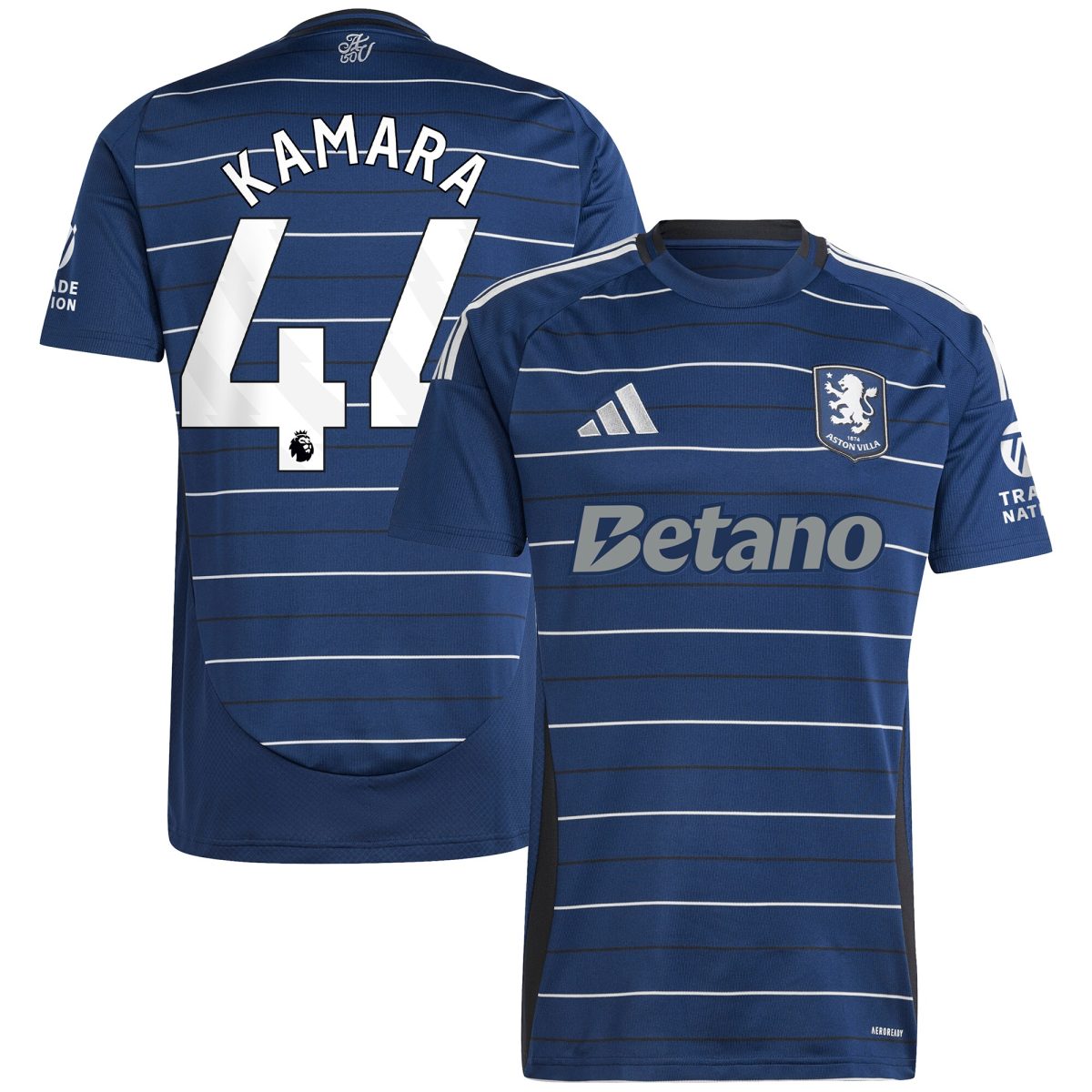 aston villa adidas third shirt 2024-25 with kamara 44 printing Collection - Official Aston Villa Shirts & Jerseys